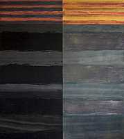 o.t.  oel,textil,pvc  109,5 x 98 cm  2006